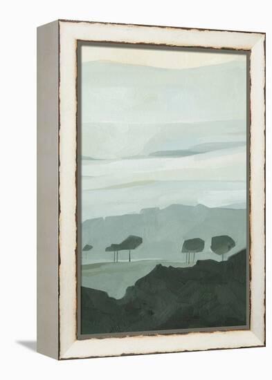 Blue Ridge Fog II-Emma Scarvey-Framed Stretched Canvas