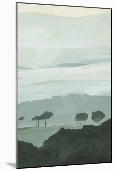 Blue Ridge Fog II-Emma Scarvey-Mounted Art Print