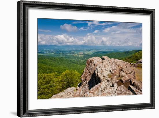 Blue Ridge Morning-Jon Bilous-Framed Photographic Print