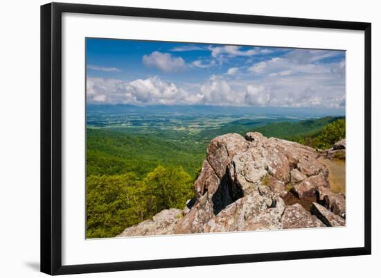 Blue Ridge Morning-Jon Bilous-Framed Photographic Print