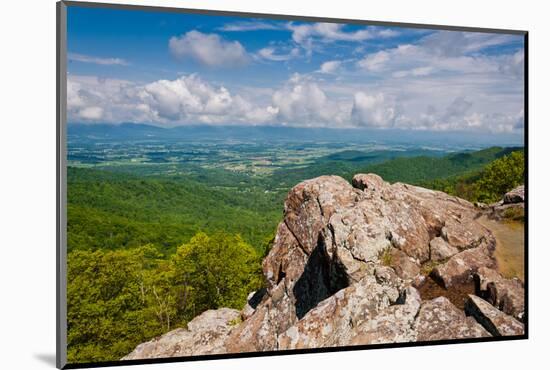 Blue Ridge Morning-Jon Bilous-Mounted Photographic Print