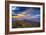 Blue Ridge Mountains in North Georgia, USA in the Autumn Season at Sunset.-SeanPavonePhoto-Framed Photographic Print