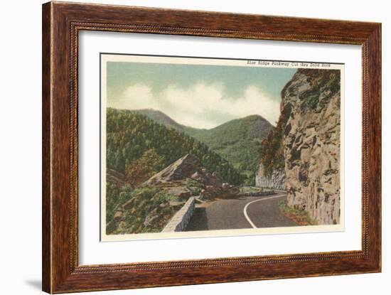 Blue Ridge Parkway-null-Framed Art Print