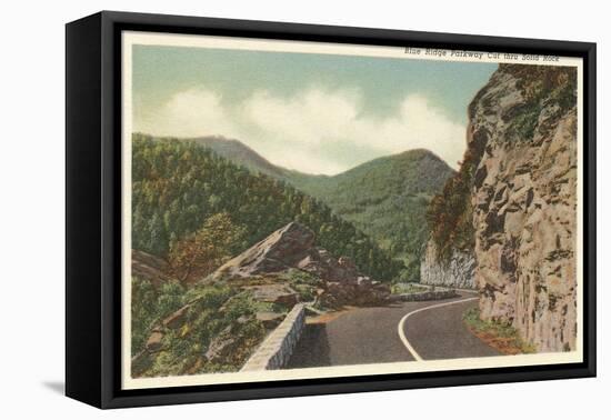 Blue Ridge Parkway-null-Framed Stretched Canvas