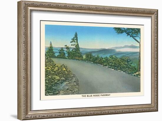 Blue Ridge Parkway-null-Framed Art Print