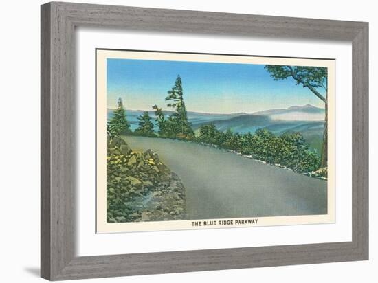 Blue Ridge Parkway-null-Framed Art Print