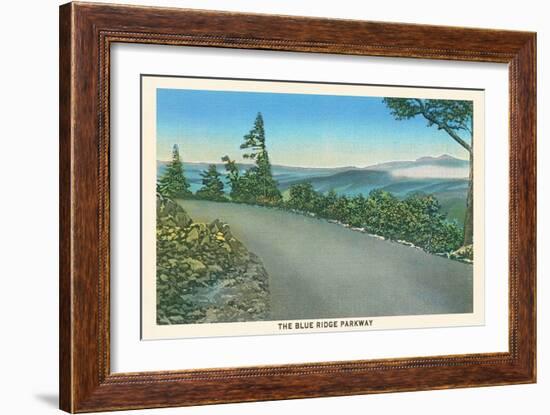 Blue Ridge Parkway-null-Framed Art Print