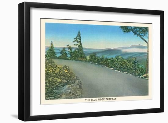 Blue Ridge Parkway-null-Framed Art Print