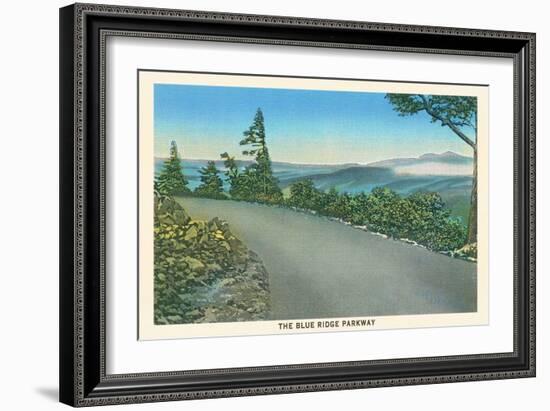 Blue Ridge Parkway-null-Framed Art Print