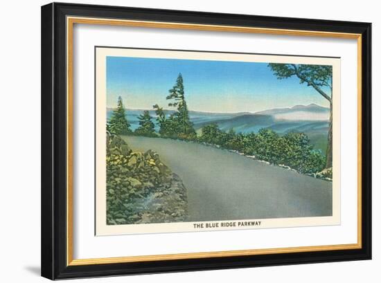 Blue Ridge Parkway-null-Framed Art Print