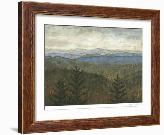 Blue Ridge View I-Megan Meagher-Framed Art Print