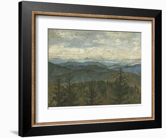 Blue Ridge View II-Megan Meagher-Framed Premium Giclee Print