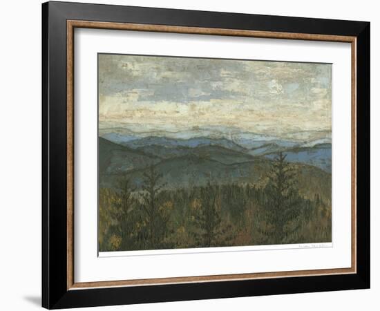 Blue Ridge View II-Megan Meagher-Framed Art Print