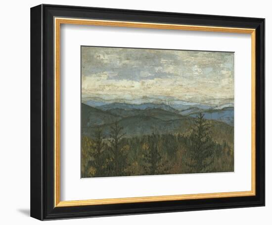 Blue Ridge View II-Megan Meagher-Framed Premium Giclee Print