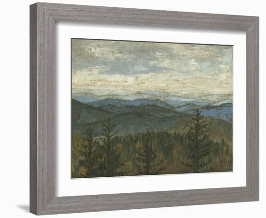 Blue Ridge View II-Megan Meagher-Framed Art Print