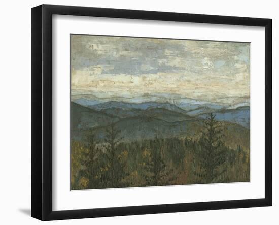 Blue Ridge View II-Megan Meagher-Framed Art Print