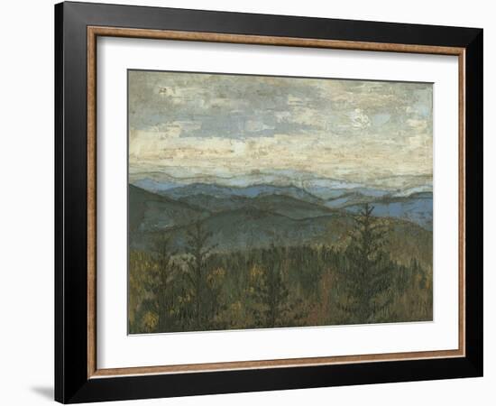 Blue Ridge View II-Megan Meagher-Framed Art Print