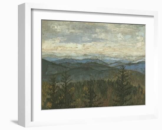 Blue Ridge View II-Megan Meagher-Framed Art Print