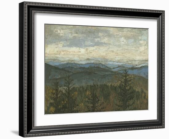 Blue Ridge View II-Megan Meagher-Framed Art Print