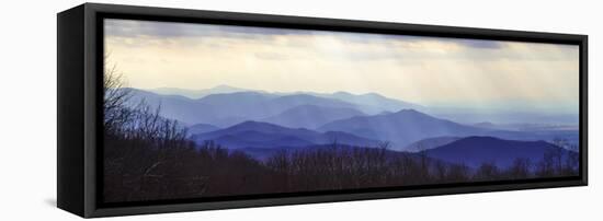 Blue Ridge Winter I-Alan Hausenflock-Framed Premier Image Canvas