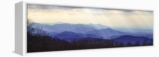 Blue Ridge Winter I-Alan Hausenflock-Framed Premier Image Canvas