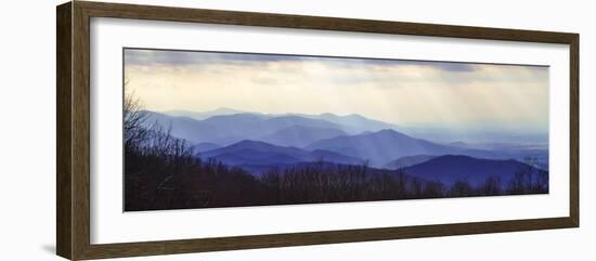 Blue Ridge Winter I-Alan Hausenflock-Framed Photographic Print