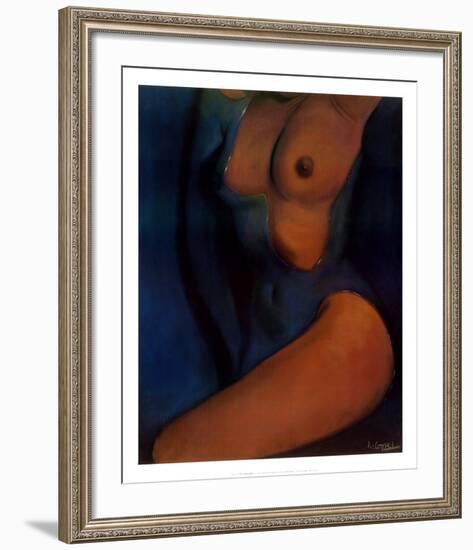 Blue Rinse-Laurie Cooper-Framed Art Print