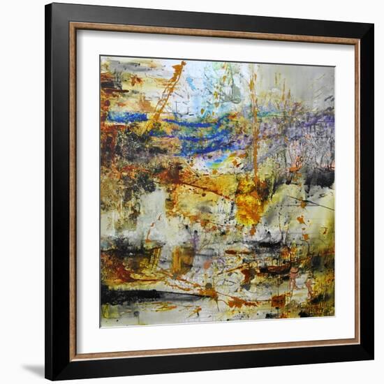 Blue Rising-Aleta Pippin-Framed Giclee Print