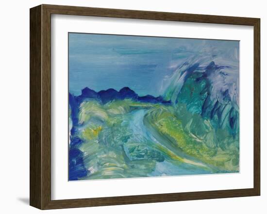 Blue River Landscape I, 1988-Brenda Brin Booker-Framed Giclee Print