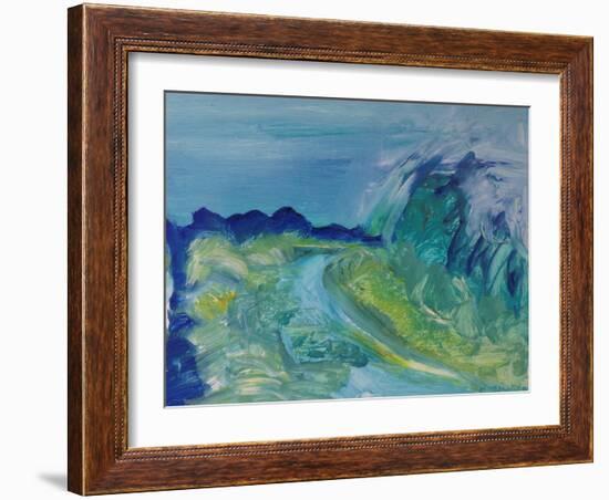 Blue River Landscape I, 1988-Brenda Brin Booker-Framed Giclee Print