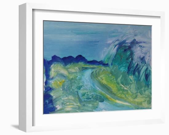 Blue River Landscape I, 1988-Brenda Brin Booker-Framed Giclee Print