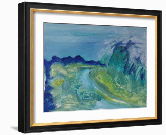 Blue River Landscape I, 1988-Brenda Brin Booker-Framed Giclee Print