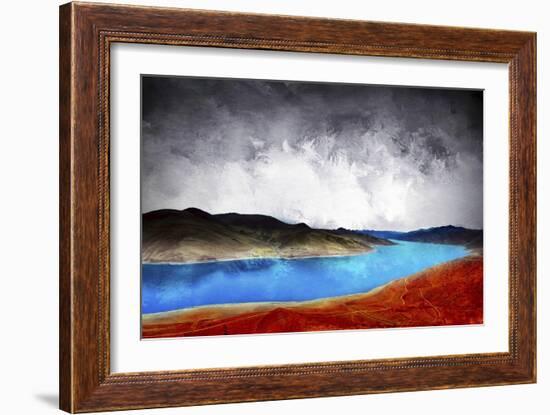 Blue River-Ata Alishahi-Framed Giclee Print