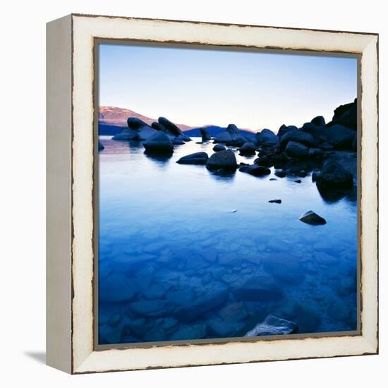 Blue Rocks-PhotoINC-Framed Premier Image Canvas