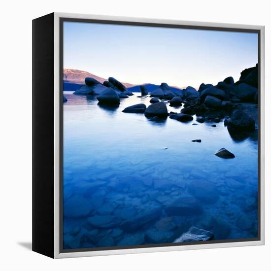 Blue Rocks-PhotoINC-Framed Premier Image Canvas