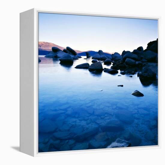 Blue Rocks-PhotoINC-Framed Premier Image Canvas