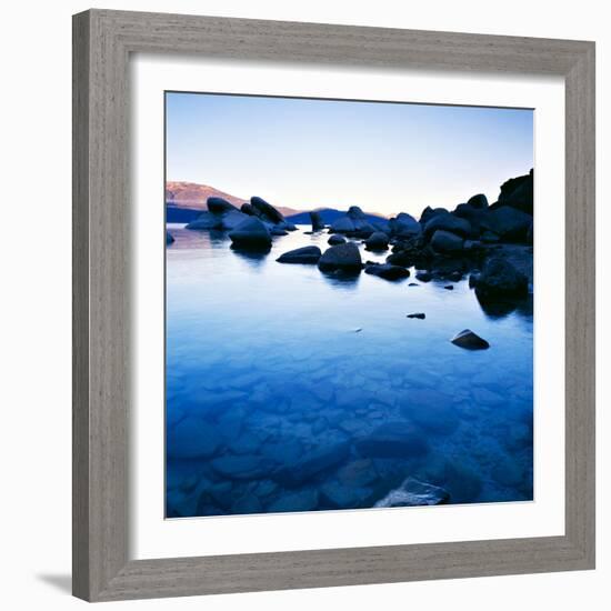 Blue Rocks-PhotoINC-Framed Photographic Print