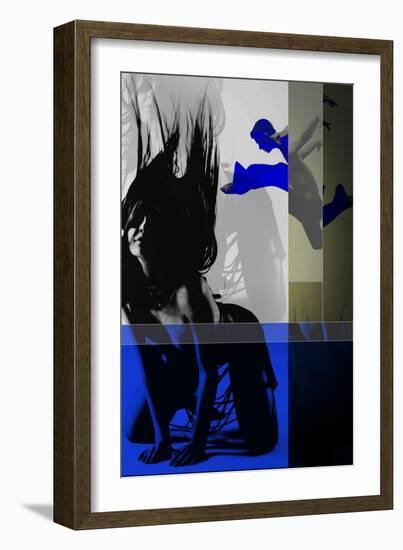 Blue Romance-NaxArt-Framed Art Print