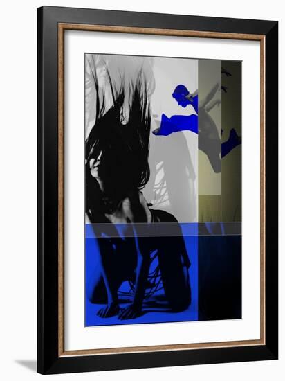 Blue Romance-NaxArt-Framed Art Print