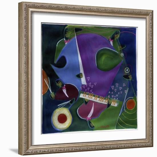 Blue Rondo a la Turk-Gil Mayers-Framed Giclee Print