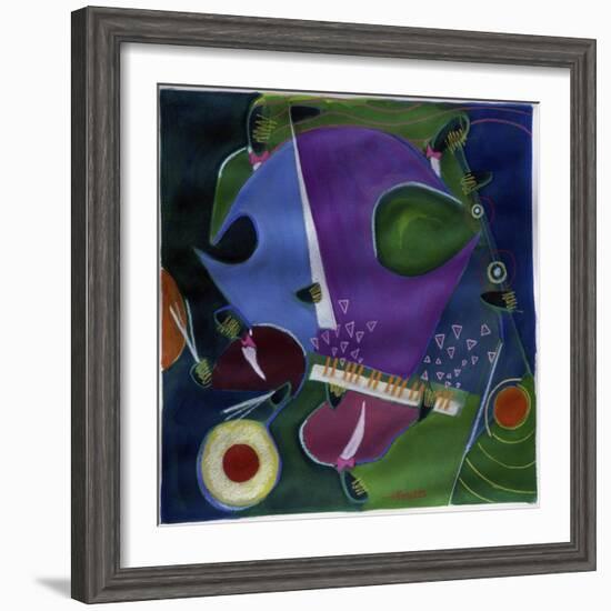 Blue Rondo a la Turk-Gil Mayers-Framed Giclee Print