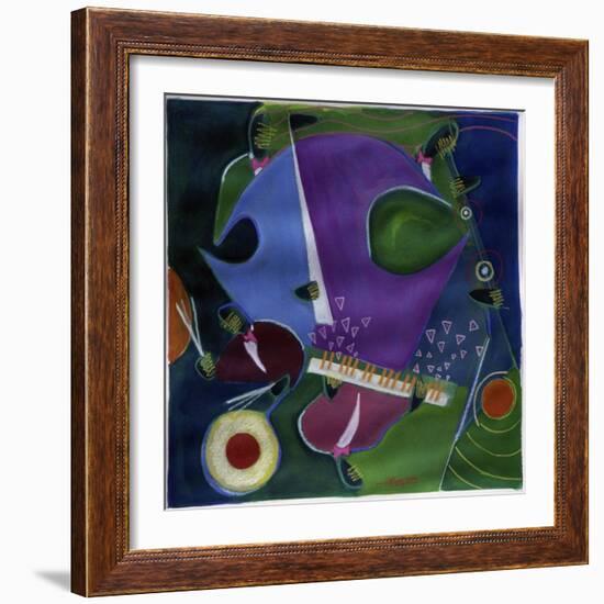 Blue Rondo a la Turk-Gil Mayers-Framed Giclee Print