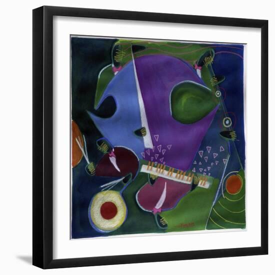 Blue Rondo a la Turk-Gil Mayers-Framed Giclee Print