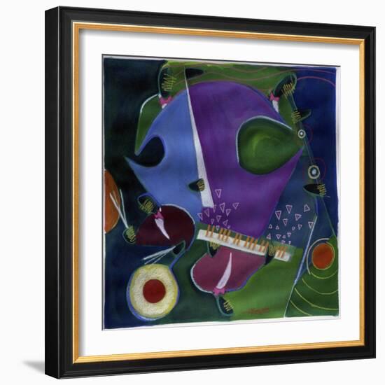 Blue Rondo a la Turk-Gil Mayers-Framed Giclee Print