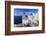 Blue Roofed Churches and Homes are Everywhere on the Island. Santorini. Greece-Tom Norring-Framed Photographic Print