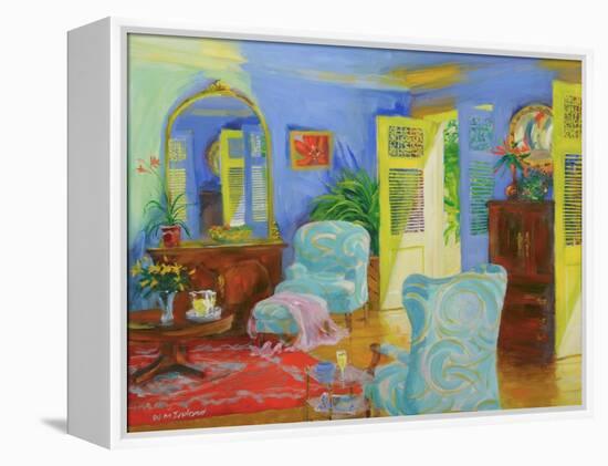 Blue Room, 2007/8-William Ireland-Framed Premier Image Canvas