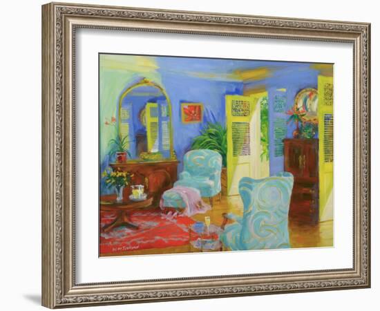 Blue Room, 2007/8-William Ireland-Framed Giclee Print