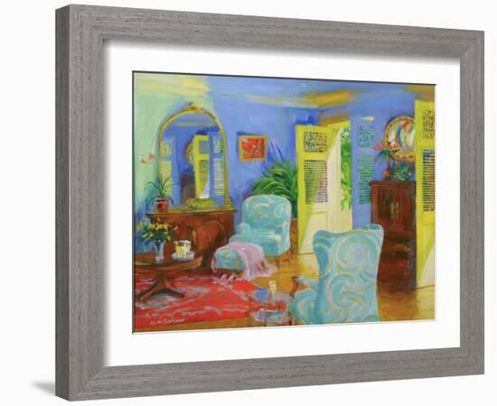 Blue Room, 2007/8-William Ireland-Framed Giclee Print