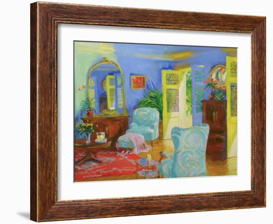 Blue Room, 2007/8-William Ireland-Framed Giclee Print