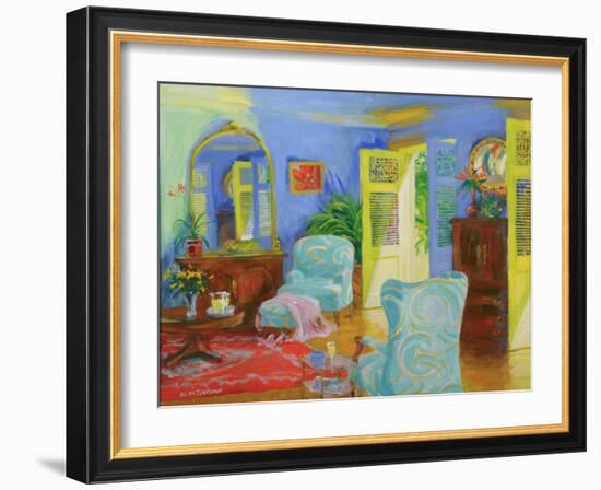 Blue Room, 2007/8-William Ireland-Framed Giclee Print